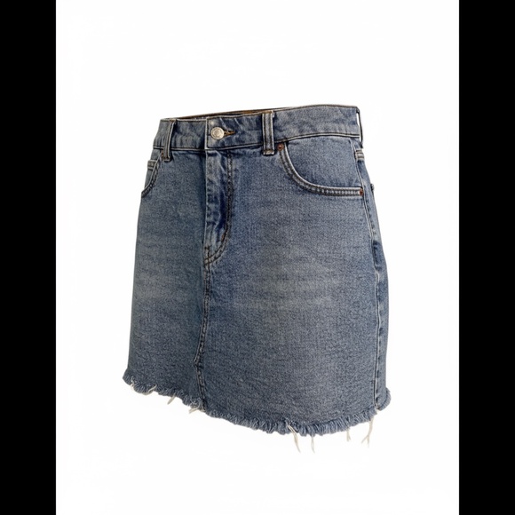 wild fable Dresses & Skirts - Wild Fable Distressed Denim Mini Skirt
